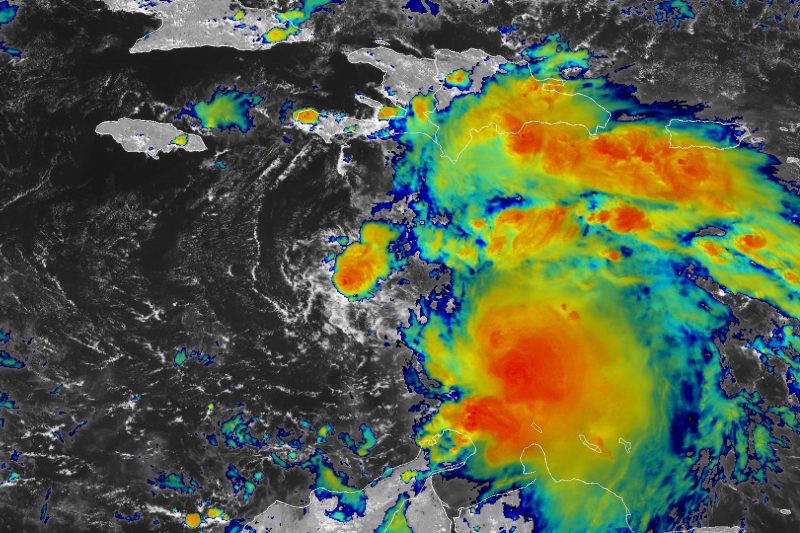 Tropical Storm Melissa may threaten the Greater Antilles as a hurricane