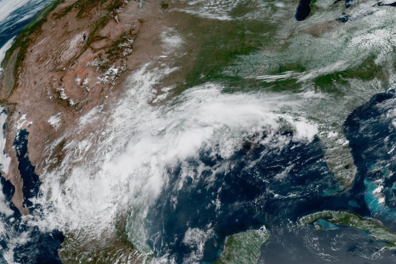 Flooding rains expected as tropical disturbance meanders in the Gulf