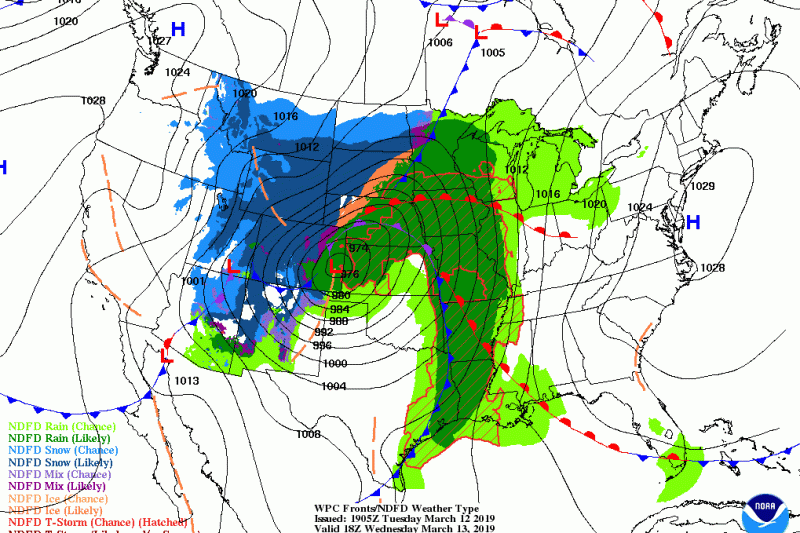 Unusually Intense Storm Set To Bring Every Type Of Weather To Central U.S. This Week