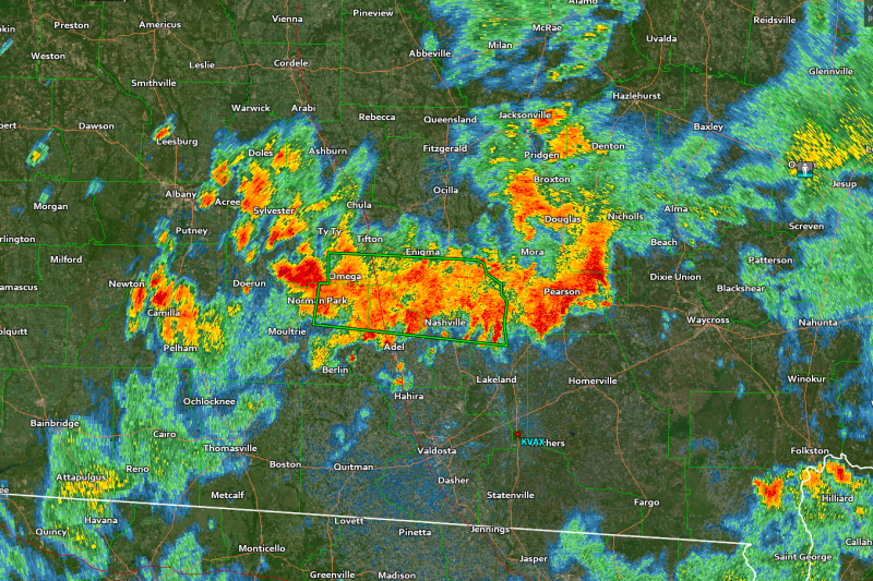 Parts Of Southern Georgia Saw 7 Inches Of Rain In Just Three Hours On Tuesday