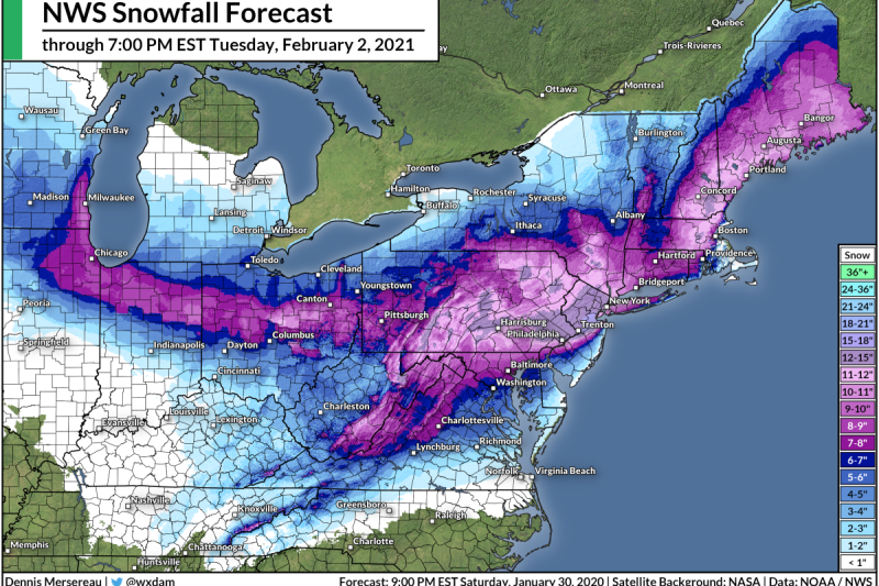 Will North Carolina break its three-year snowless streak tonight?