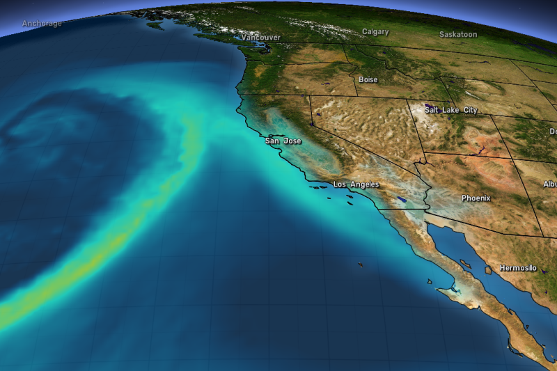 California Flood Risk Ramps Up As Another Atmospheric River Washes Over West Coast