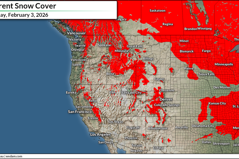 Western U.S. snow drought reaches critical levels