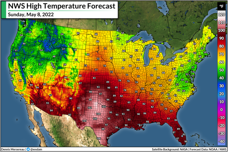 Back To The 90s: Summerlike Heat To Build Across The Central U.S. This Week