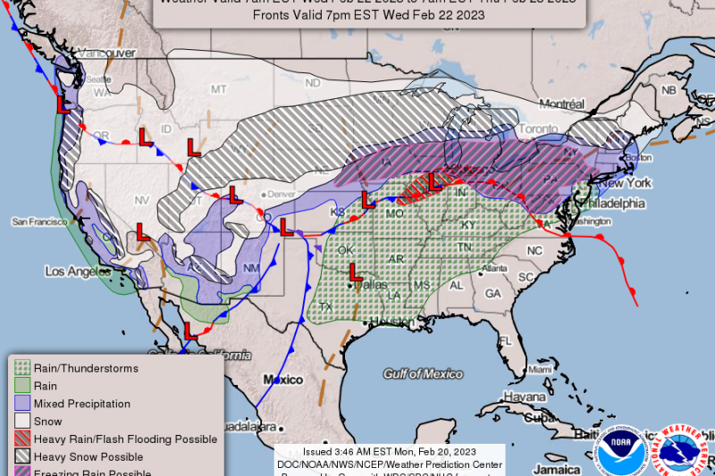 Record Snows Possible As Major Winter Storm Aims For Northern U.S.