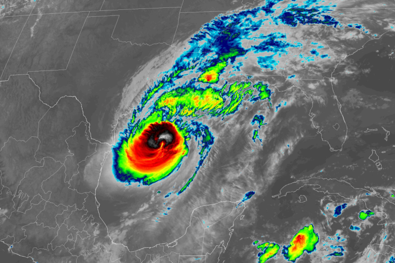 Hurricane Delta On Track To Make Landfall In Already-Damaged Southwestern Louisiana