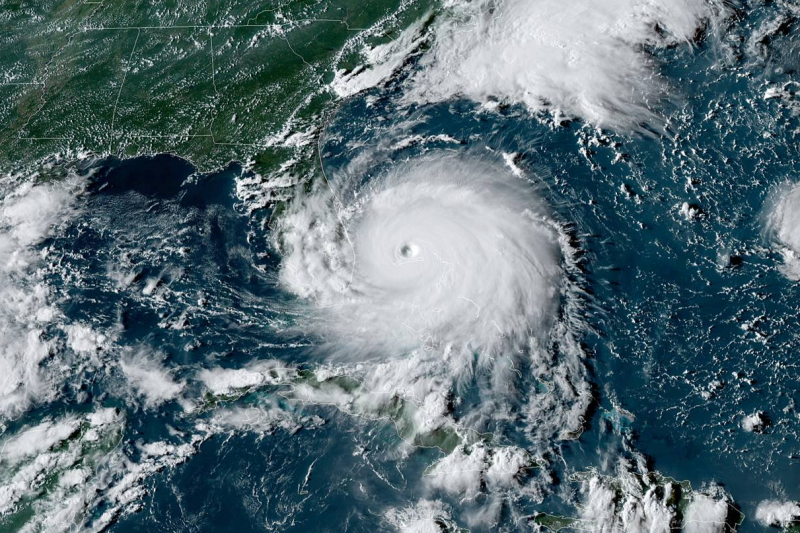 Hurricane Dorian Remains A Powerful Storm As It Prepares To Curve Up Southeast Coast