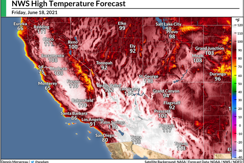 Phoenix Could See One Of Its Hottest Streaks On Record As Extreme Heat Builds Across West