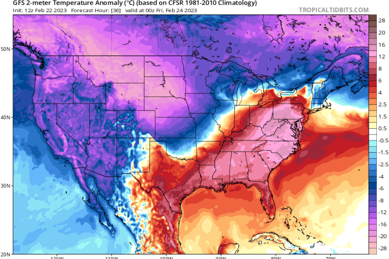 Thursday Could Be One Of The Southeast’s Hottest February Days On Record