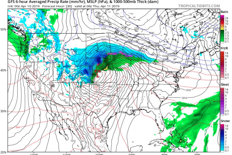 Season’s First Big Snowstorm Set To Hit Northern U.S. Plains, Canadian Prairies