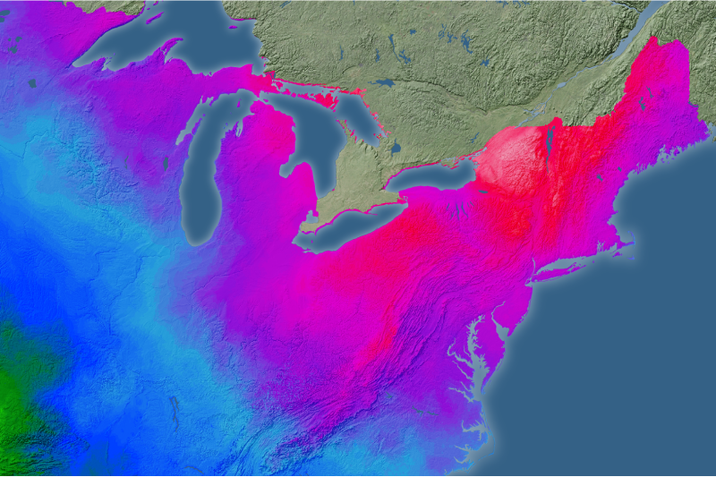 Powerful cold front to sweep East Coast with frigid air, damaging winds