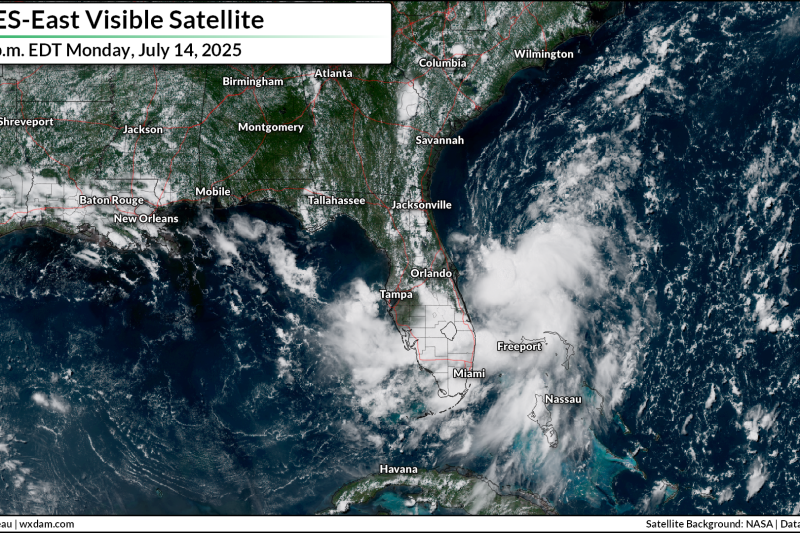 Flooding possible as tropical disturbance meanders into the Gulf of Mexico
