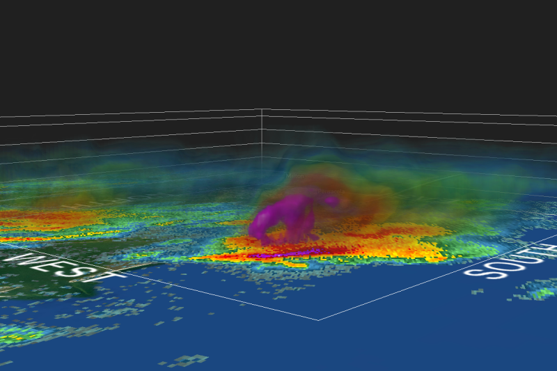 How An Alabama Beach Town Saw Softball-Size Hail