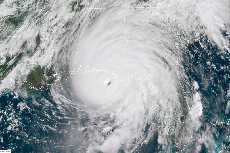 Hurricane Michael Nearing Landfall With 150 MPH Winds