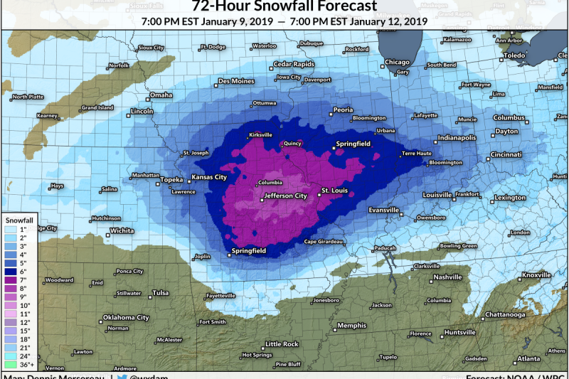 The Midwest’s first widespread winter storm arrives this weekend