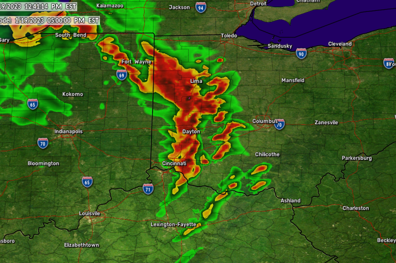 Enhanced Risk For Severe Storms Across Ohio Today, Because Of Course, It’s January 19th