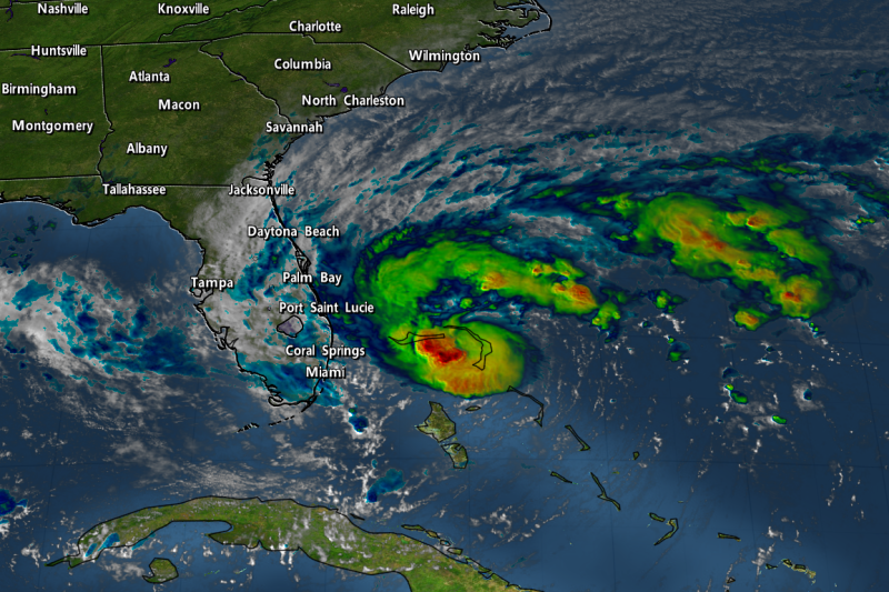 Hurricane Warnings Continue As Sprawling Nicole Nears Florida Landfall
