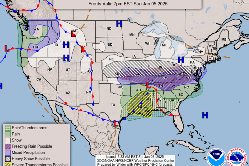 Severe Storm Threat Covers Towns From Texas To New Jersey This Week
