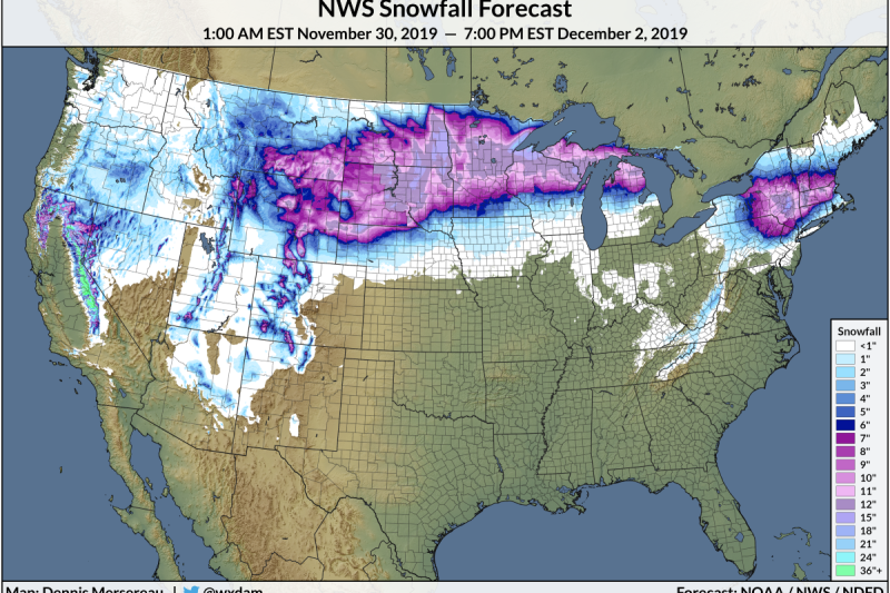 A Major Winter Storm Could Bring Blizzard To Northern Plains, Significant Snow To Northeast