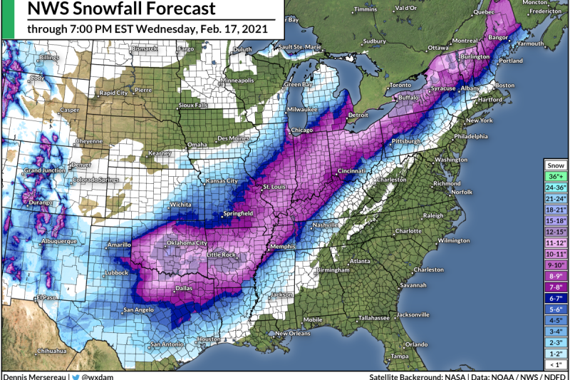 Snow, Ice, And Bitter Cold: This Is A Storm The South Will Talk About For Decades