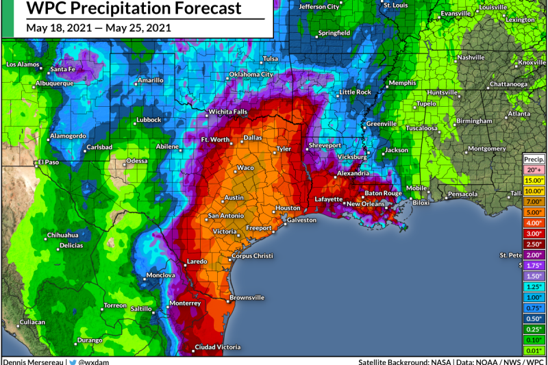More Significant Flash Flooding Is Possible Across The South Through Thursday