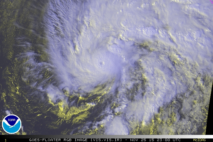 Major Hurricane Sandra Breaks Two More Records, Ocean Just Showing Off Now