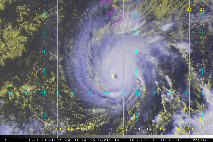 Hurricane Lane Poses the Greatest Storm Threat to Hawaii in a Generation