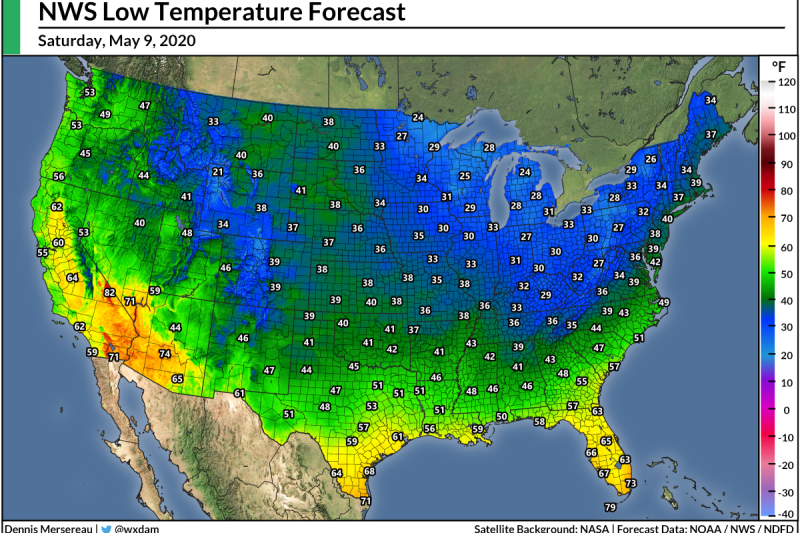 A Festive Mid-May Cold Snap Will Make Things Interesting For A Change