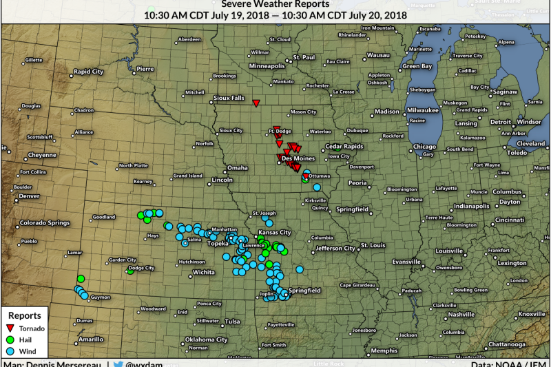 Photogenic Iowa Tornadoes Get More Coverage Than Storm That Kills 17 in Missouri
