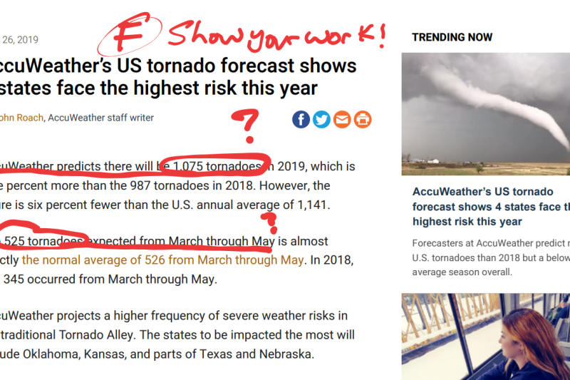 AccuWeather, Man, What Are You Doing?