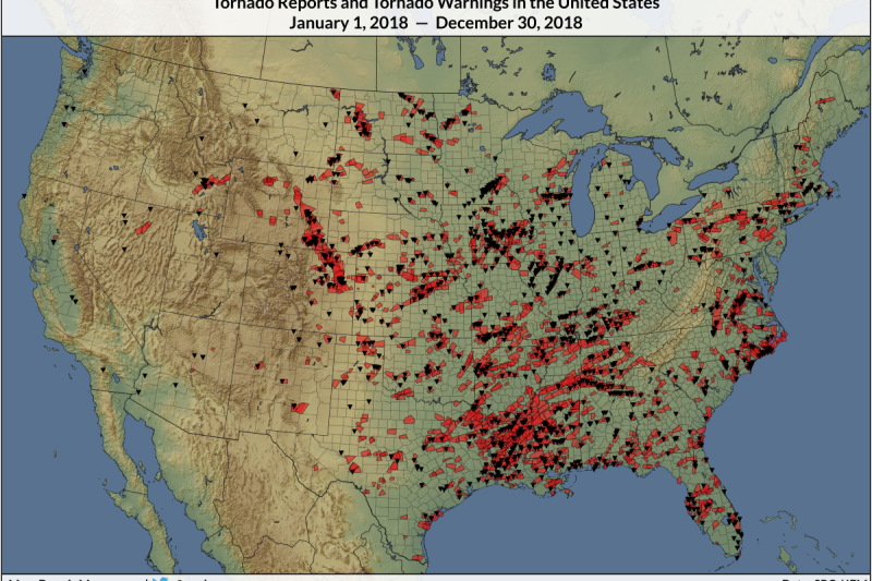 2018 Is Set To End With The Fewest Tornado-Related Fatalities On Record