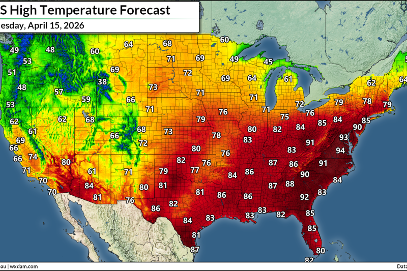 Eastern U.S. to endure record-breaking heat wave this week
